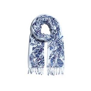 Lilly Pulitzer NWT Wavepool Fringe Scarf